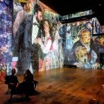 Exposition "Monet, Renoir... Chagall. Voyages en Méditerranée", à l'Atelier des Lumières