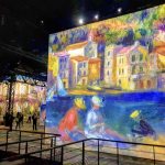 Exposition "Monet, Renoir... Chagall. Voyages en Méditerranée", à l'Atelier des Lumières