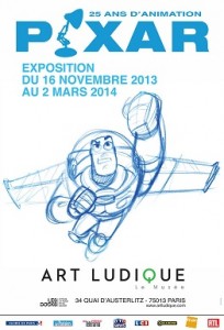 pixar exposition musee art ludique paris affiche