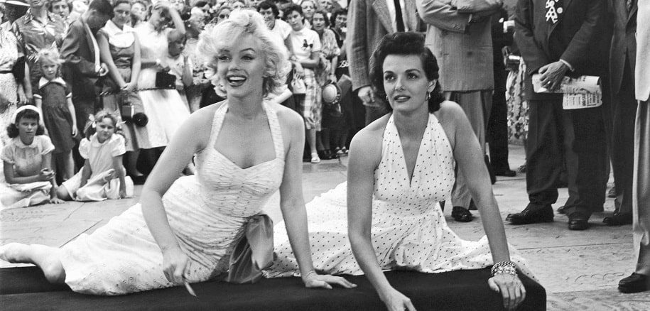"Bigger Than Life", au Jewish Museum de Vienne (photo : Marilyn Monroe et Lauren Bacll au Chinese Theater de Los Angeles)