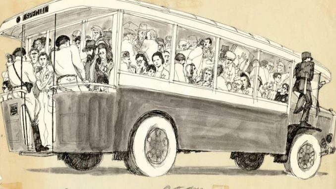 "Cabu. Dessins de la rafle du Vel' d'Hiv", au Mémorial de la Shoah