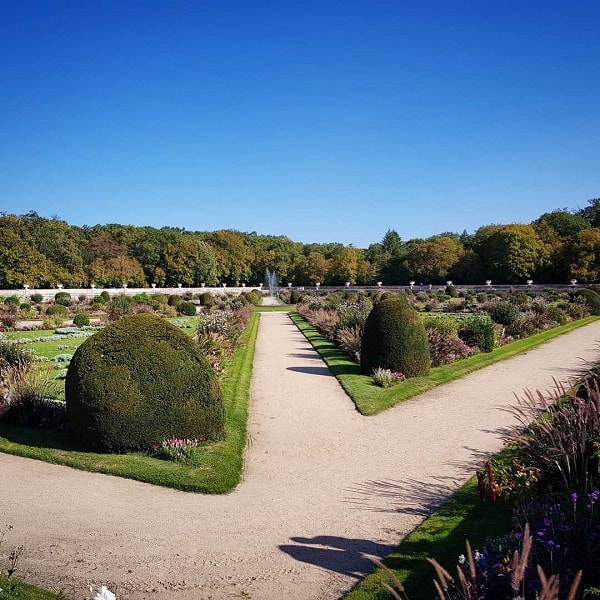 Château de Chenonceau : jardin Diane de Poitiers
