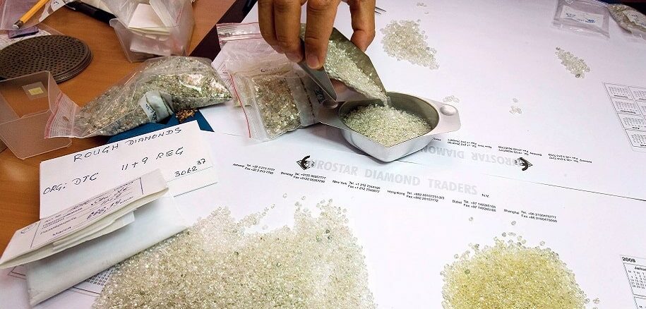 L'industrie du diamant en Europe du Nord