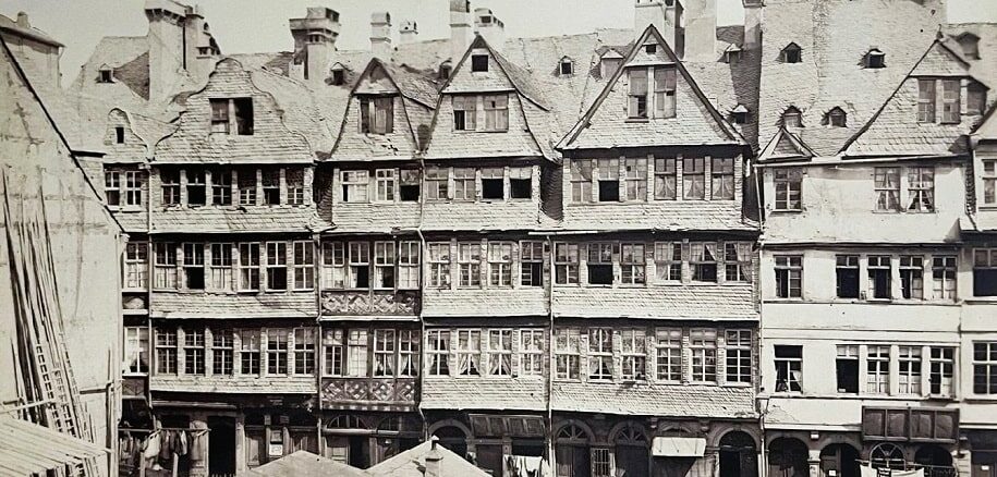 La Judengasse, le ghetto juif de Francfort, origine des Rothschild