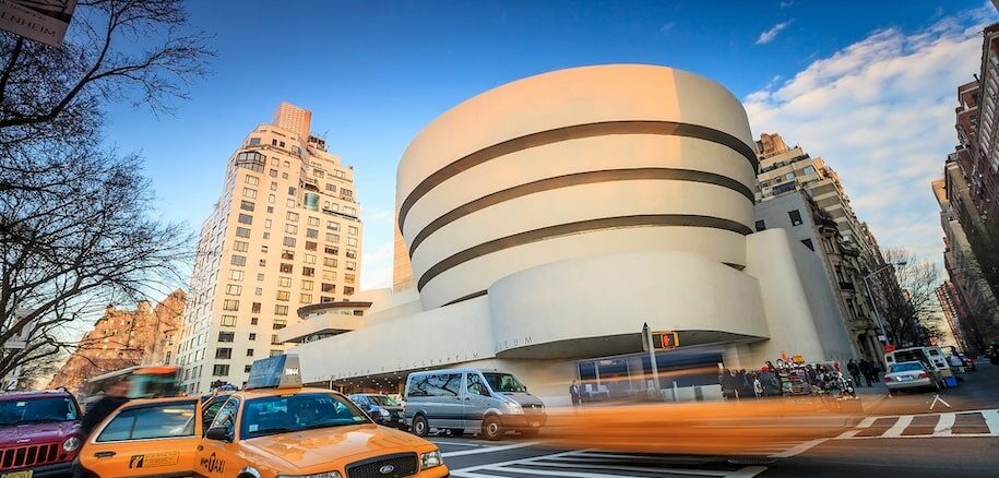 Le Guggenheim Museum sur Museum Mile