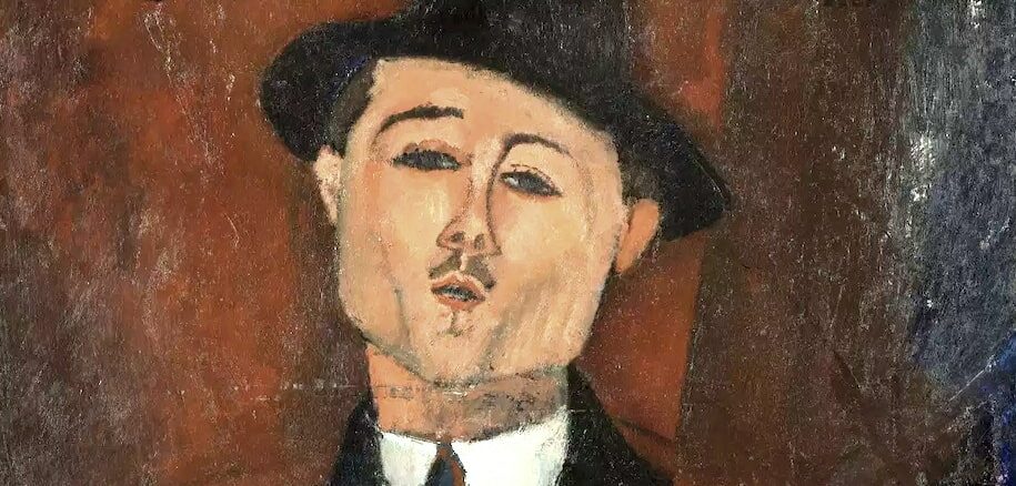 "Modigliani, un peintre et son marchand', au Musée de l'Orangerie (“Paul Guillaume, Novo Pilota”, 1915. Photo Hervé Lewandowski/RMN-GP)