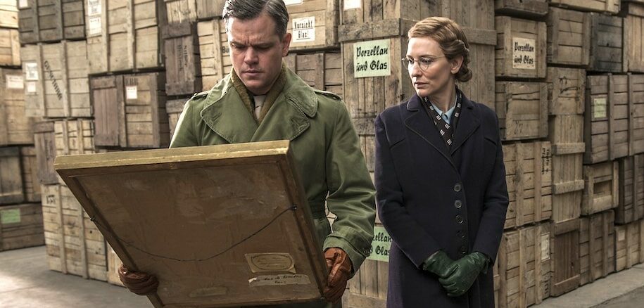 Matt Damon et Cate Blanchett dans "Monuments Men", de George Clooney