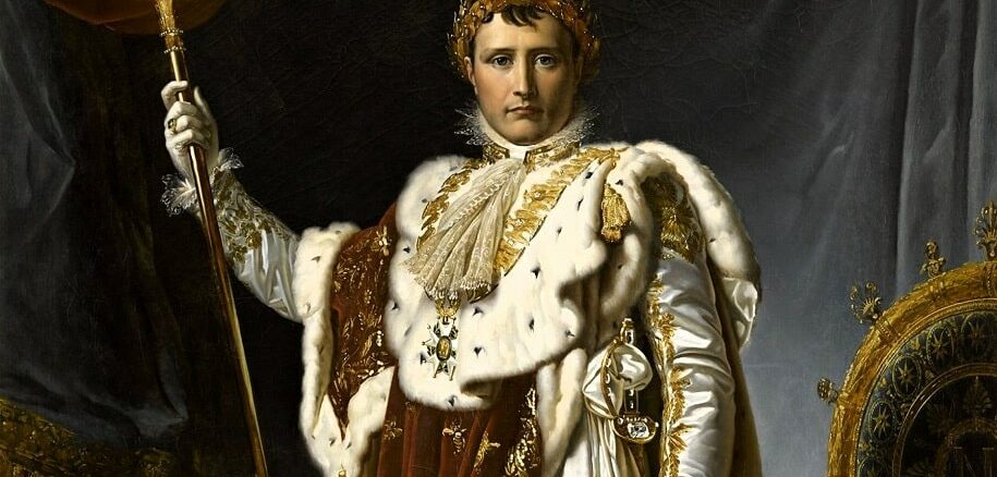 "Napoléon 1er en costume du Sacre", François Gérard, 1805.