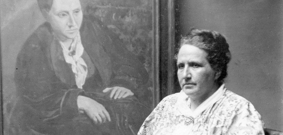 "Portrait de Gertrude Stein" par Pablo Picasso