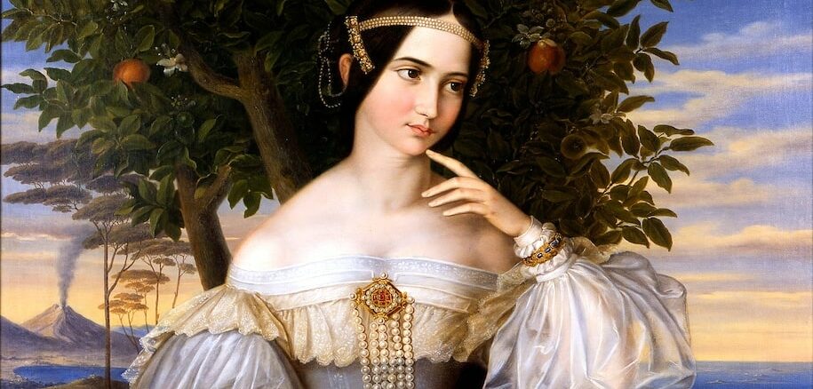 "Portrait de mariage de Charlotte de Rothschild", par Moritz Daniel Oppenheim