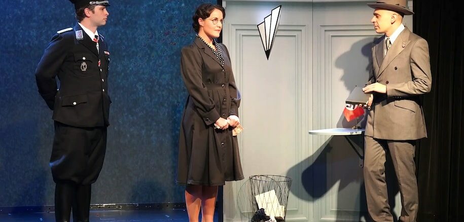 "Rose Valland. Sauver un peu de la beauté du monde", actuellement u théâtre de la Boussole