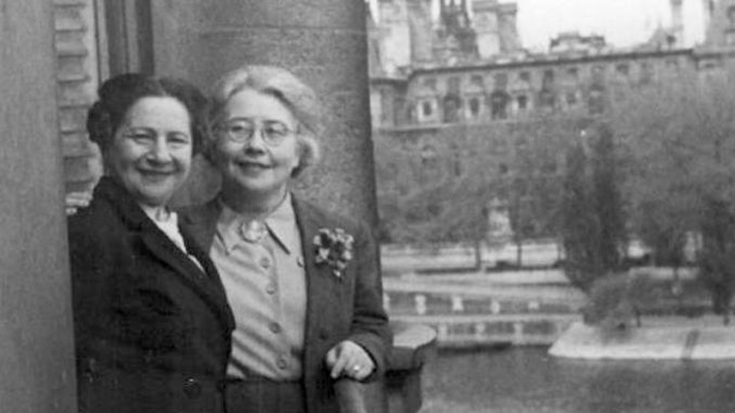 Yvonne Netter et Madeleine Fauconneau