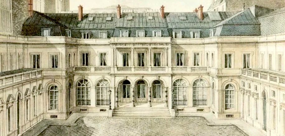 L'hôtel Laborde, siège de la banque et résidence de James de Rothschild